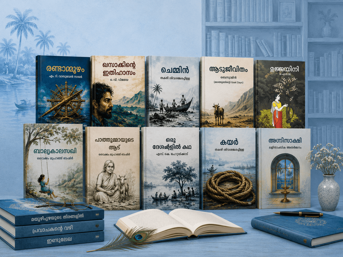 Books and reading materials at yeSen Library